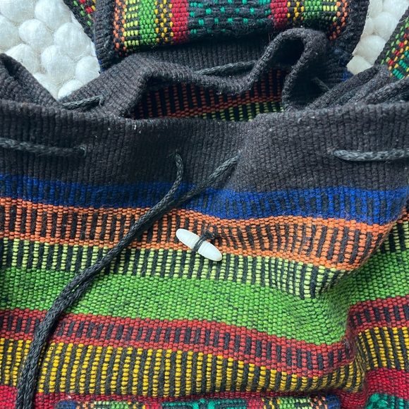 Pinzon: Colorful Striped Backpack - Picture 5 of 6